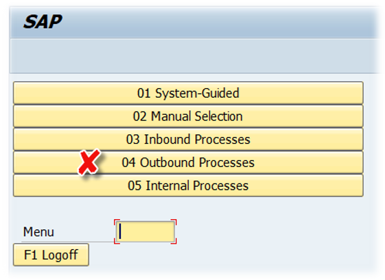 RF Menu Path 1